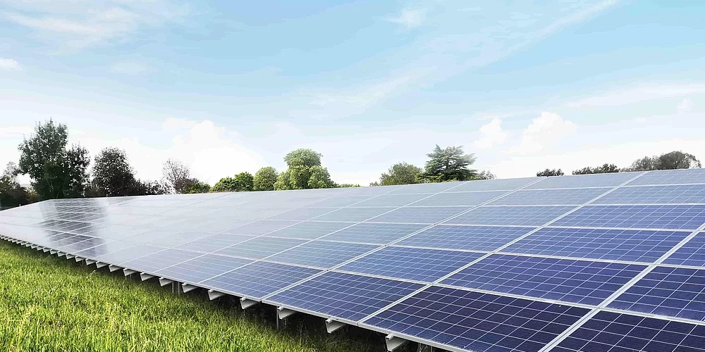 Solarpark in Niedersachsen