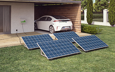 Elektroauto & Photovoltaikanlage mit Stromspeicher